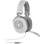 Corsair HS65 SURROUND Wired Gaming Headset - White