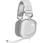 Corsair HS80 RGB USB Wired Headset - White