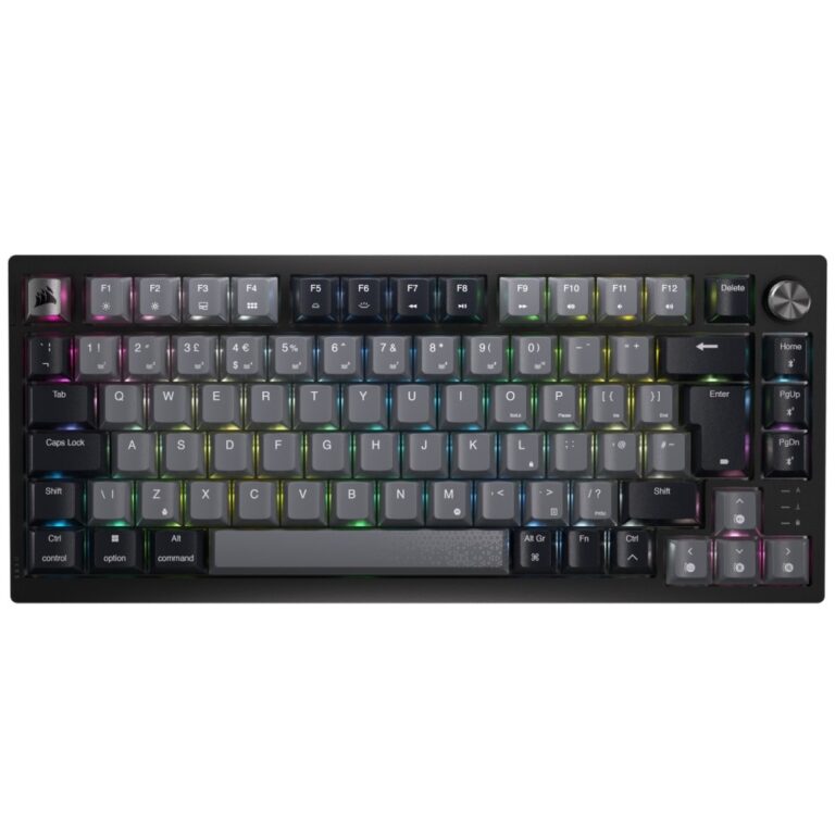 CORSAIR K65 PLUS WIRELESS 75% RGB Mechanical Keyboard - MLX Red