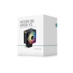 DeepCool AG500 BK ARGB V2 CPU Air Cooler - Black