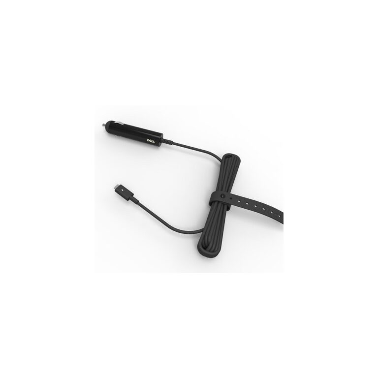 DELL 450-AFLE Auto 65W Power Adapter Black