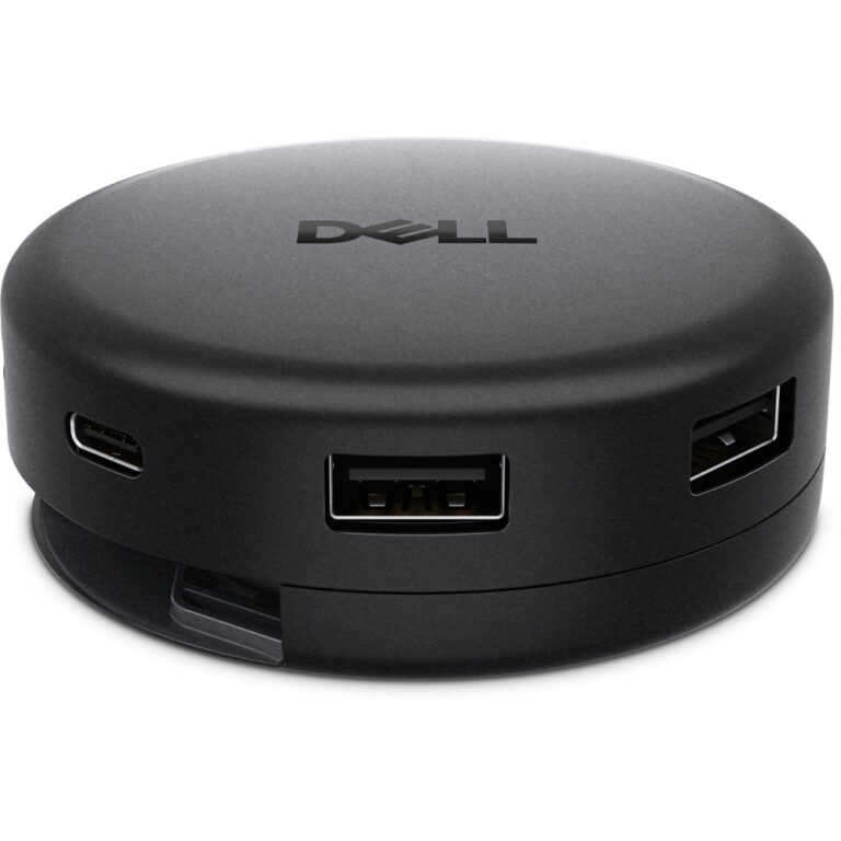 DELL DA326 USB 3.2 Gen 1 Type-C Wired Hub Black