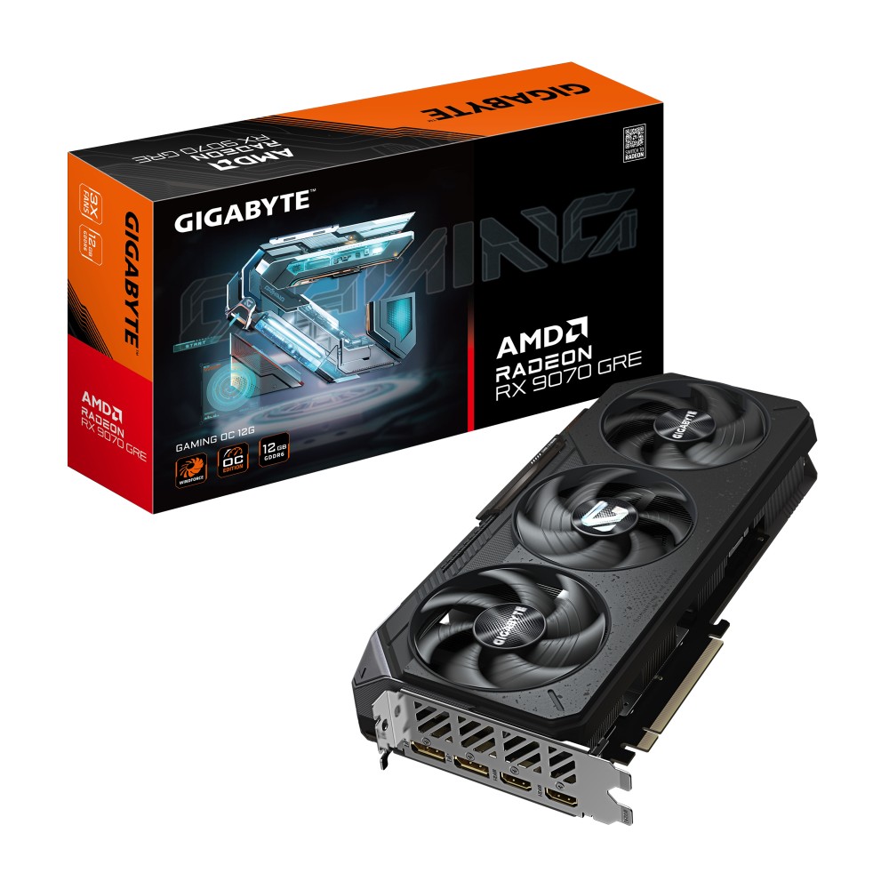 GIGABYTE Radeon RX 9070 GRE 12GB Graphics Card