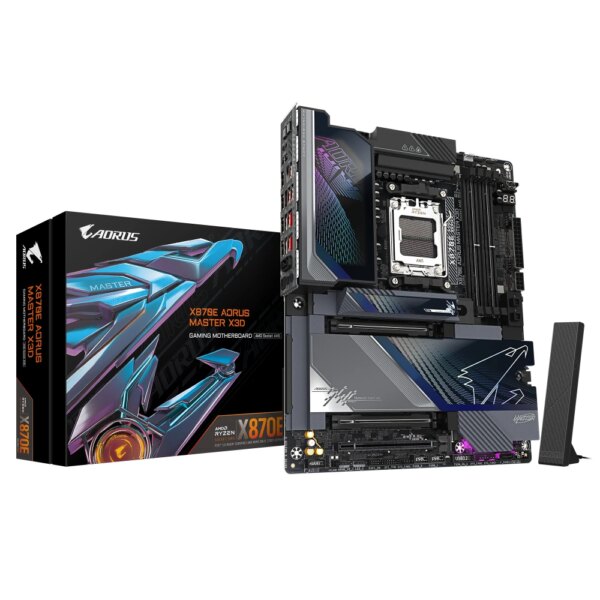 GIGABYTE X870E AORUS MASTER X3D AM5 DDR5 ATX Motherboard