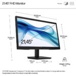 HP 21.45" 322pv FHD Monitor