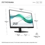 HP 21.5" 322ph FHD Monitor