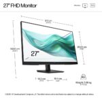 HP 27" Pro 327ph FHD Monitor