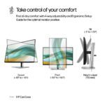 HP 5 Pro 23.8" FHD Monitor - 524pf