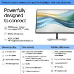 HP 5 Pro 23.8" FHD USB-C Monitor - 524pu