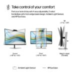 HP 5 Pro 27 QHD USB-C Conferencing Monitor 527pm