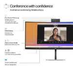 HP 5 Pro 34 inch WQHD USB-C Conferencing Monitor - 534pm