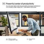 HP 5 Pro 34 inch WQHD USB-C Conferencing Monitor - 534pm