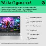 HP Chromebook 15a-nb0006na N100 15.6" HD 4GB RAM 128GB UFS Wi-Fi 6 ChromeOS