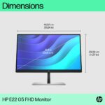 HP E22 G5 22" FHD Monitor
