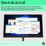 HP E22 G5 22" FHD Monitor