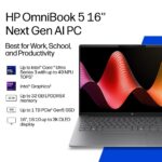 HP OmniBook 5 16-bm0000nax 16" 2K Intel Core Ultra 7 16GB 512GB SSD Win 11 Home