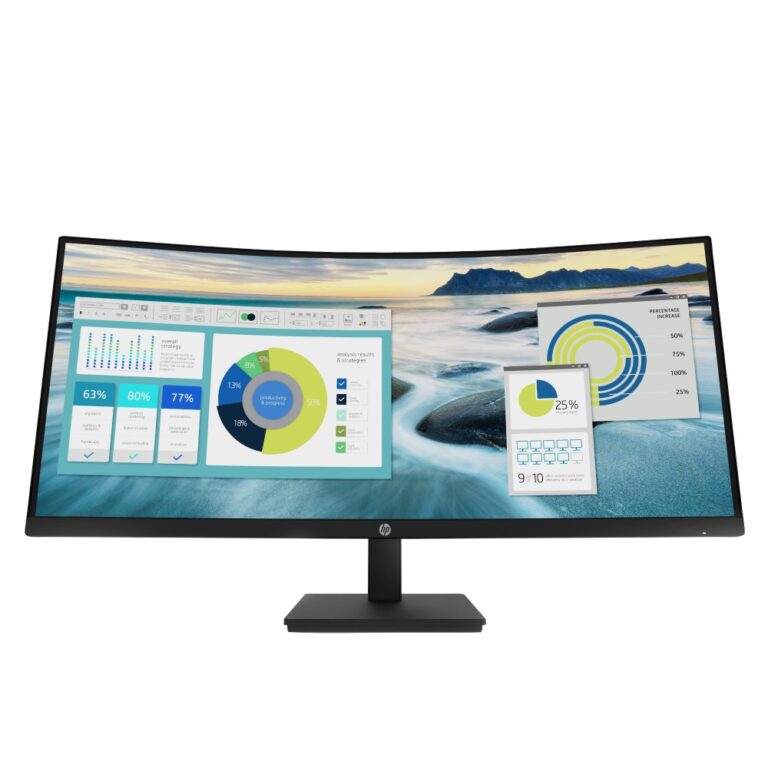 HP P34hc G4 34" WQHD USB-C Curved Monitor