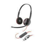 HP Poly Blackwire 3220 USB-C Headset with USB-A Adapter (Bulk)