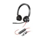 HP Poly Blackwire 3320 Stereo USB-C Headset + Adapter