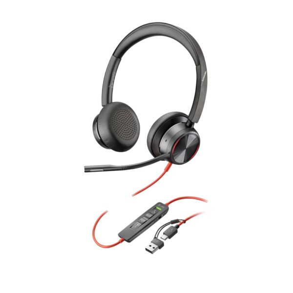 HP Poly Blackwire 8225 Stereo USB-C Headset