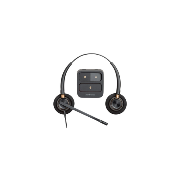 HP Poly EncorePro HW520 Binaural Noise Cancelling Headset (Requires Bottom Cable)