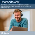 HP Poly Voyager 4310-M USB-C Headset + BT700 Dongle + Charging Stand (Microsoft Teams Certified)