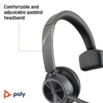 HP Poly Voyager 4310 USB-C Headset with BT700 Dongle - Microsoft Teams Certified