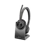 HP Poly Voyager 4320-M Headset + BT700 Dongle + Charging Stand