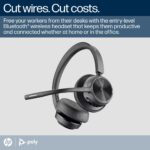 HP Poly Voyager 4320 MS Teams Headset + BT700 Dongle + Stand