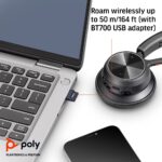HP Poly Voyager 4320 USB-A Headset + BT700 Dongle Microsoft Teams Certified