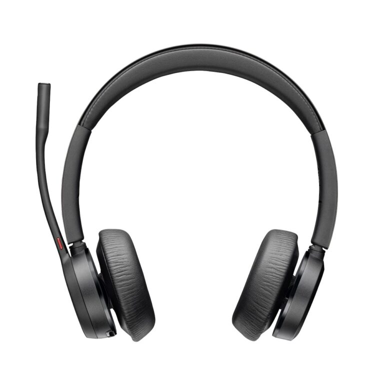 HP Poly Voyager 4320 USB-C Headset with BT700 Dongle & Stand