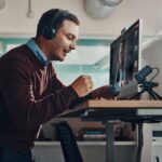 HP Poly Voyager Focus 2 Microsoft Teams USB-C Headset + Adapter