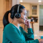 HP Poly Voyager Focus 2 Microsoft Teams USB-C Headset + Adapter