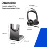 HP Poly Voyager Focus 2 USB-C Headset +Stand & Adapter