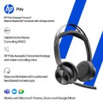 HP Poly Voyager Focus 2 USB-C Headset +Stand & Adapter