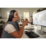 HP Poly Voyager Focus 2 USB-C Headset +Stand & Adapter
