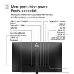 HP Series 5 Pro 23.8" FHD USB-C Conferencing Monitor - 524pm