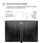 HP Series 5 Pro 24" WUXGA Monitor - 524pn