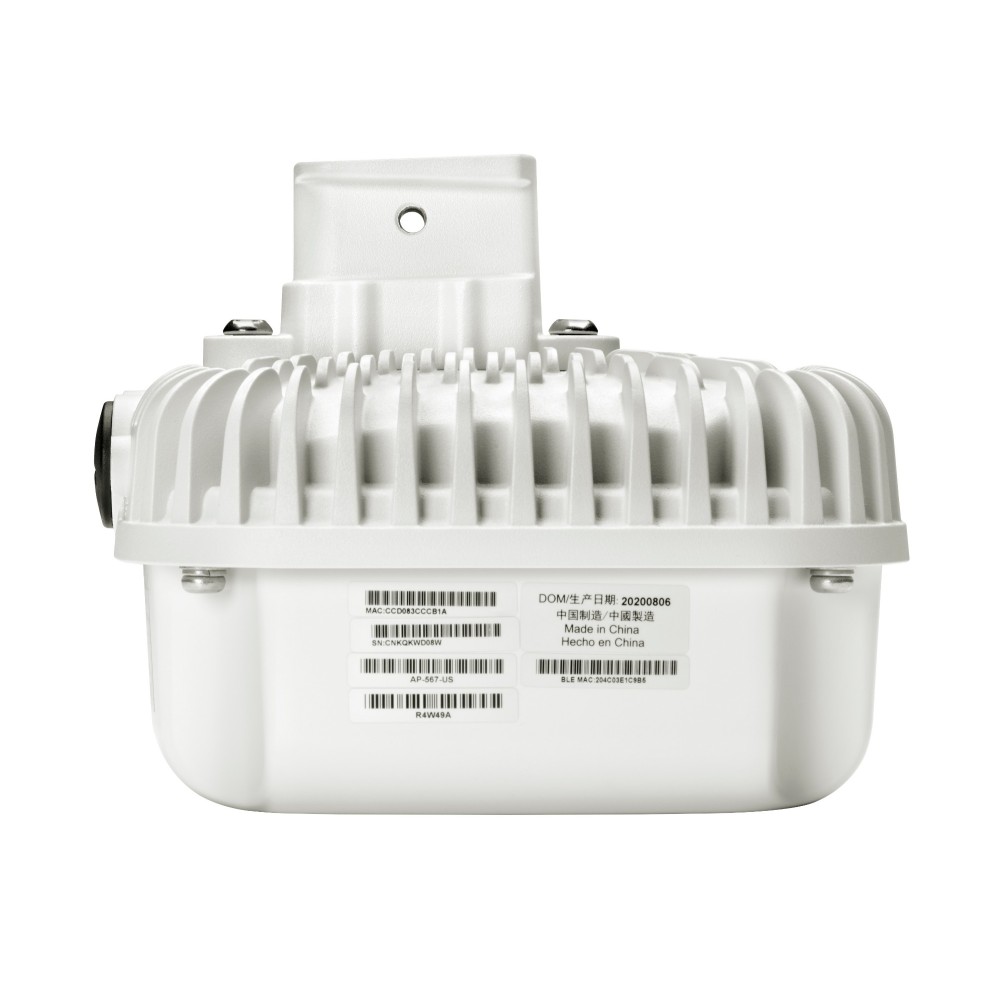 HPE Aruba AP-565 (RW) 802.11ax Outdoor Dual Radio Omni Antenna AP