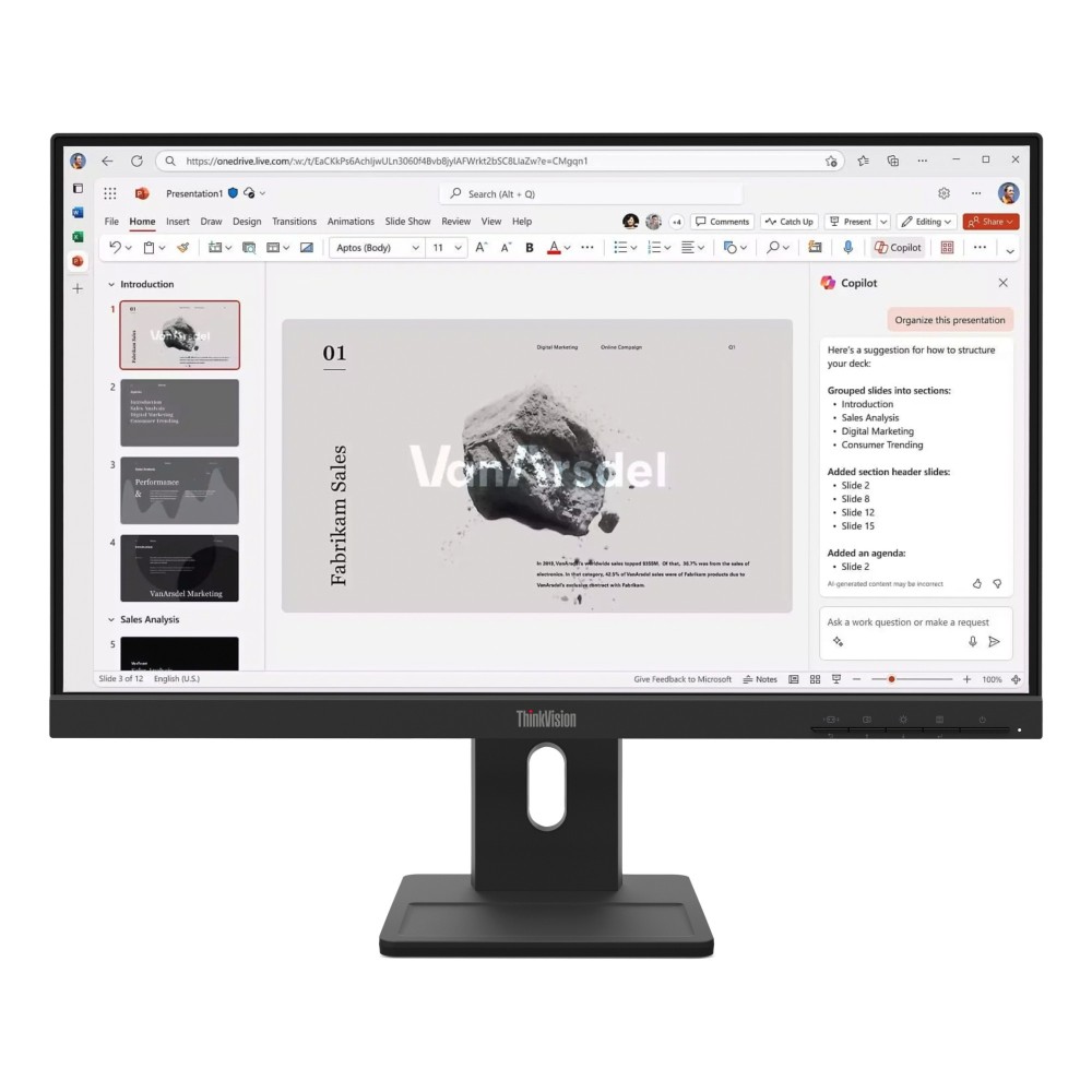 Lenovo ThinkVision E22-40 22" Monitor