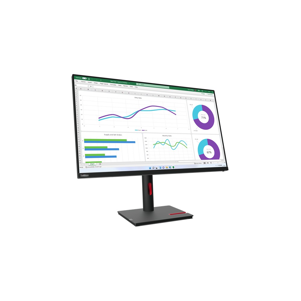 Lenovo ThinkVision T32h-30 31.5" Quad HD (2560x1440) Monitor