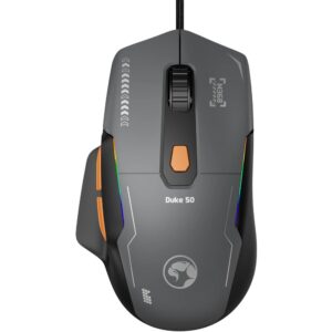 MARVO Duke 50 M368 Wired Gaming Mouse, 12800 DPI, 1000Hz, RGB, 68g