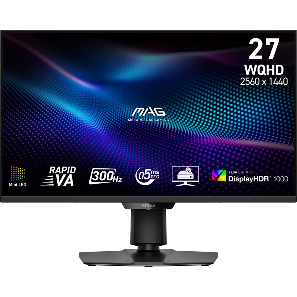 MSI MAG 274QPF X30MV 27" 2560x1440 WQHD 180Hz Monitor Black