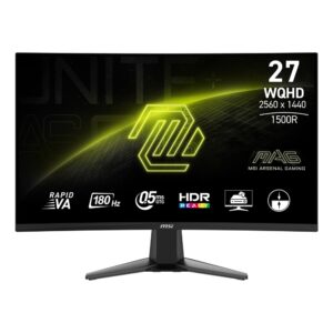 MSI MAG 27CQ6F 27" Quad HD 2560x1440 Curved Monitor