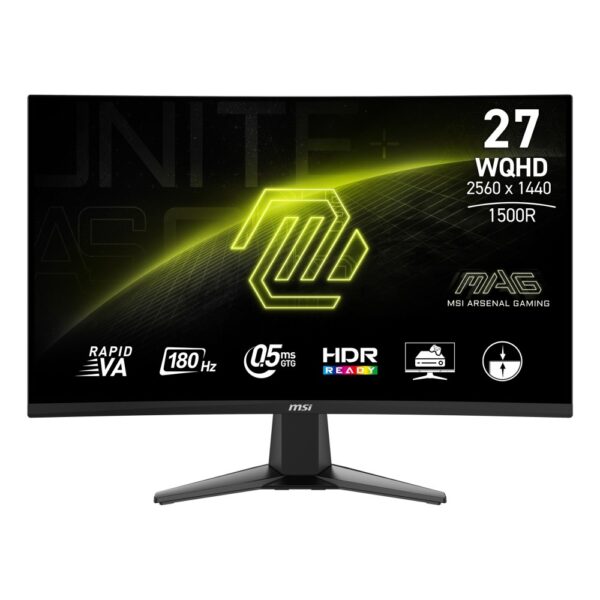 MSI MAG 27CQ6F 27" Quad HD 2560x1440 Curved Monitor