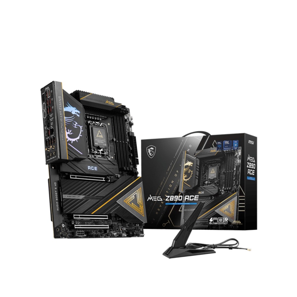 MSI MEG Z890 ACE ATX Motherboard (LGA 1851, Intel Z890) MSI MEG Z890 ACE ATX Motherboard (LGA 1851, Intel Z890)