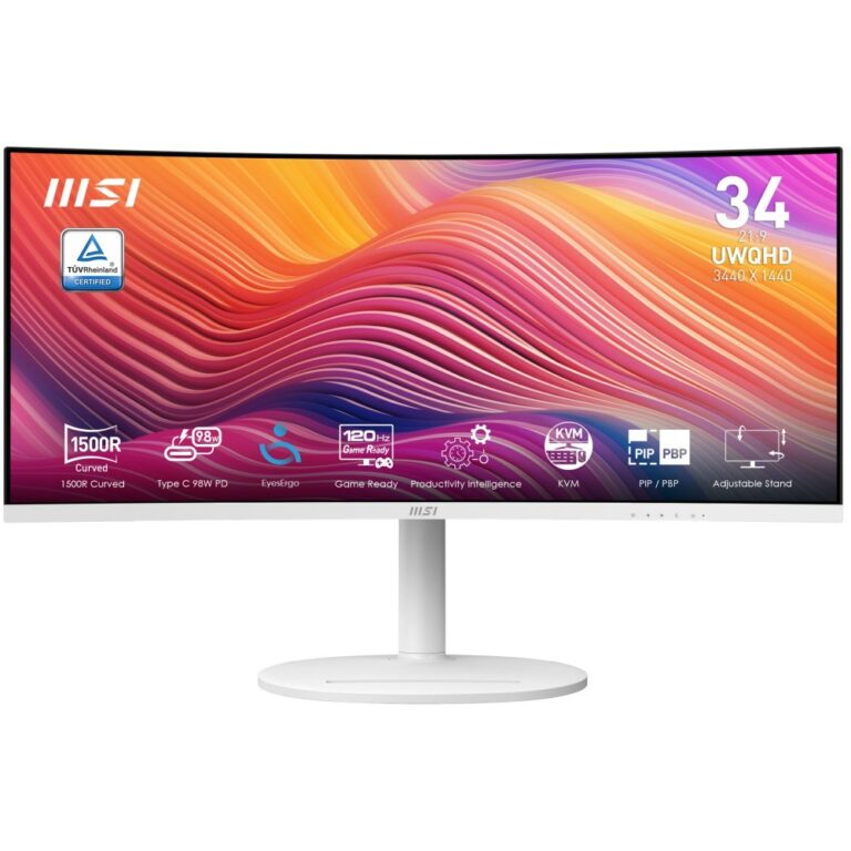 MSI Modern MD342CQPW 34" UltraWide Quad HD Monitor