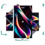 MSI PRO 241PHW 23.8" Full HD White Monitor