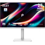 MSI PRO 271QPHW E14 27" 2560x1440 Wide Quad HD Monitor White