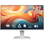 MSI Pro MP273QW-E14 27" WQHD (2560x1440) White Monitor
